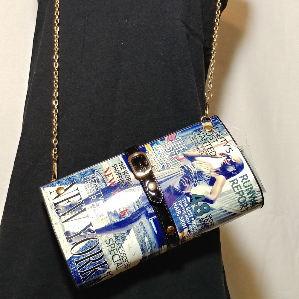 Magazine Cross Body  Purse